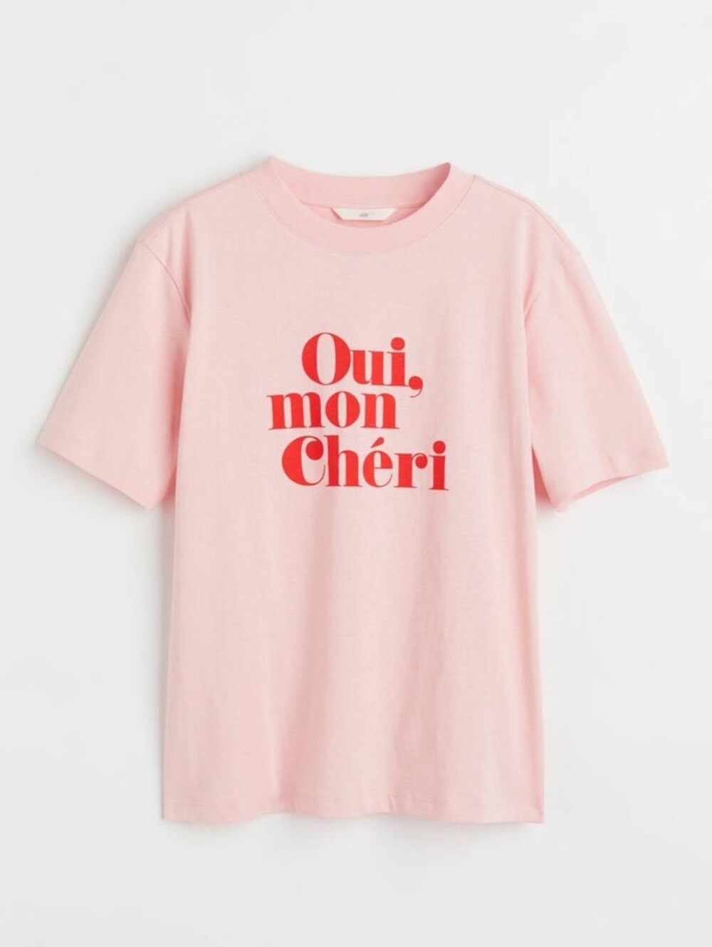 🩷❤️EUC H&M "Oui, Mon Cheri Graphic T-Shirt" (Yes, My Darling in French) XXL❤️🩷